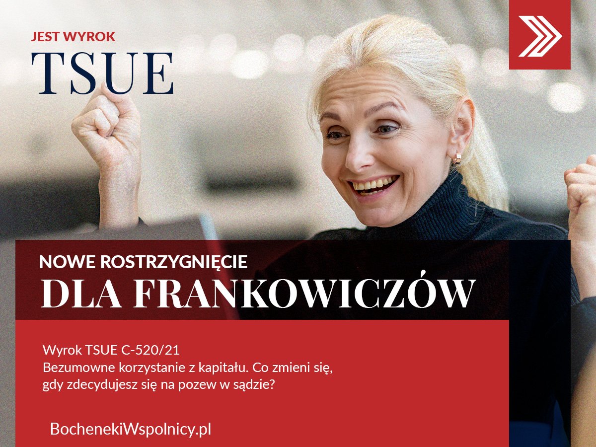 Wyrok w sprawie Frankowiczow szczesliwa kobieta