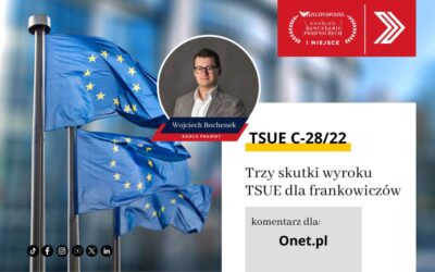 Wyrok TSUE C-28/22 – jakie skutki dla frankowiczów?