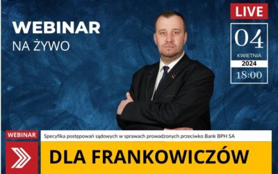 Frankowicze Bank BPH SA | Webinar 04.04.2024