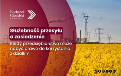 Służebność przesyłu a zasiedzenie – kiedy przedsiębiorstwo może nabyć prawo do korzystania z działki?