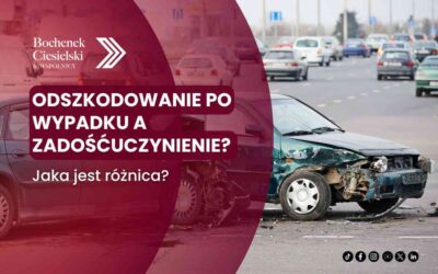 Czym różni się odszkodowanie po wypadku od zadośćuczynienia?