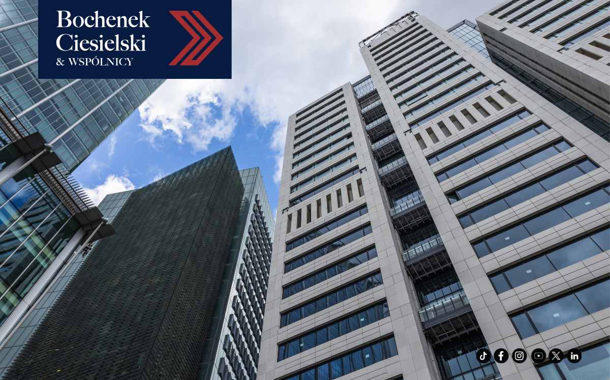 Nowoczesne biurowce w centrum miasta – kancelaria prawna i biznes