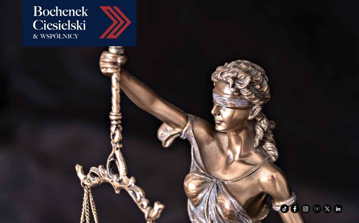 Figura Temidy symbolizująca korzystny wyrok w sprawie frankowej przeciwko bankowi