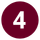 Step 3 badge in a maroon circle with the number 3