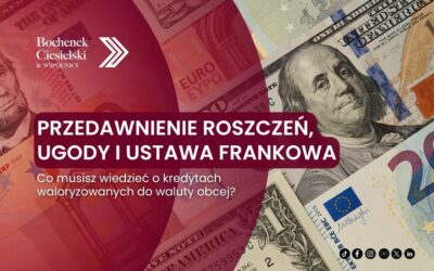 Przedawnienie roszczeń frankowych, ugody i ustawa frankowa