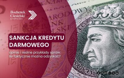 Sankcja kredytu darmowego – opinie i realne przykłady spraw. Ile faktycznie można odzyskać?
